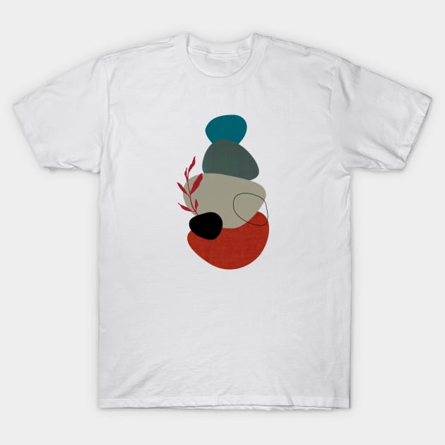 Mid Century Zen 2 T-Shirt by Dream Print Designs